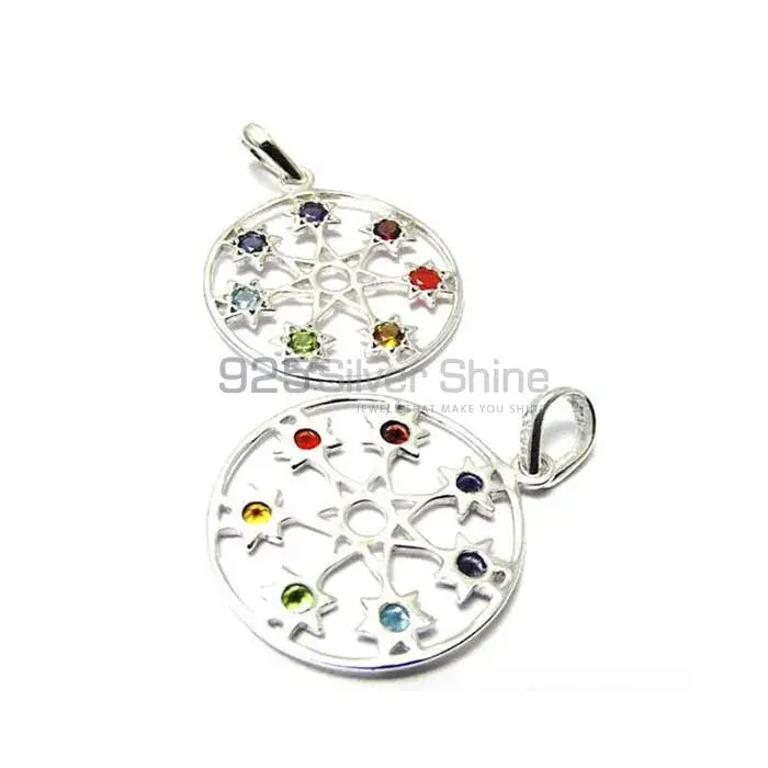 5 Star New Designs Chakra Pendant Jewelry With Sterling Silver SSCP141_0