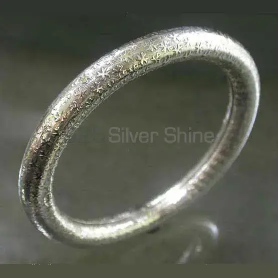 925 Silver Plain Bangle Wholesaler 925SSB349