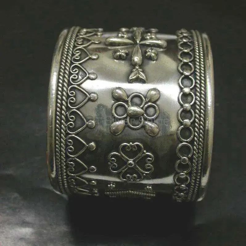 925 Solid Silver Handmade Cuff Bangle Or Bracelets Jewelry 925SSB334