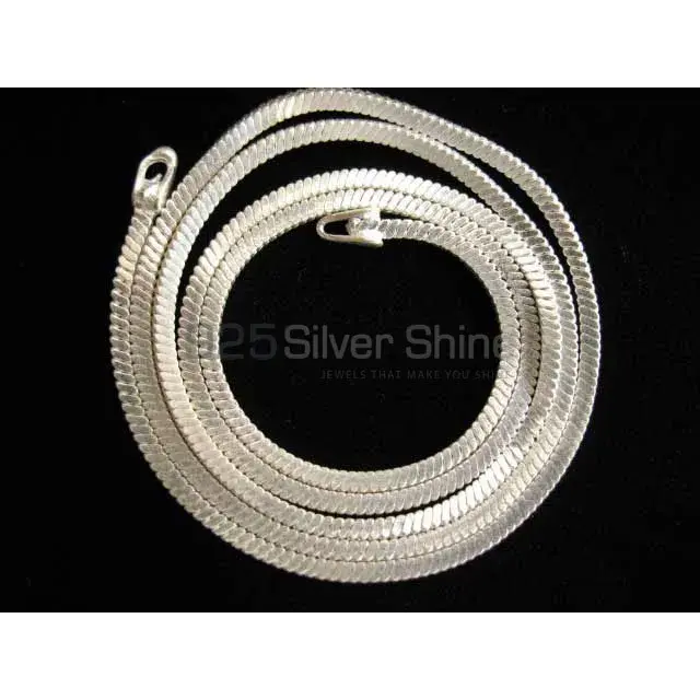 925 Sterling Silver 14"-24" Curb Chain Necklace 4MM 925CHAIN123