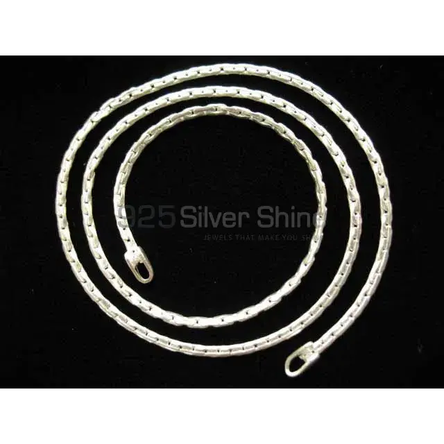 925 Sterling Silver 14"-24" Designer Chain Necklace 3MM 925CHAIN138