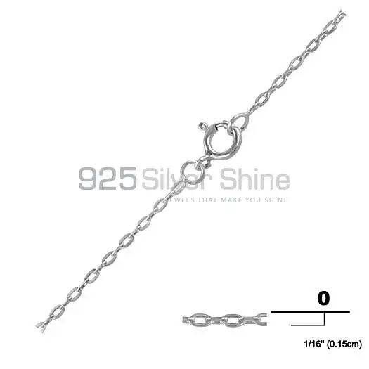925 Sterling Silver 14"-24" Link Chain Necklace 1.5MM 925CHAIN164