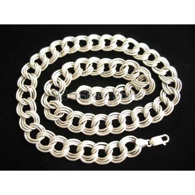 925 Sterling Silver 14"-24" Silver Ball Beads Chain Necklace 8mm 925CHAIN120