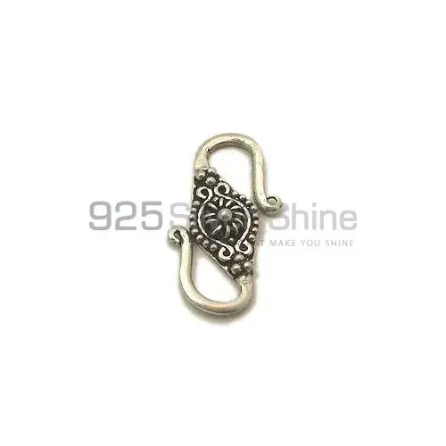 925 Sterling Silver, 30x16.9x1.4mm double-sided flat S-hook. Sold Per Package of 10-925SSH109