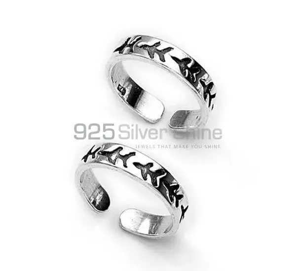 925 Sterling Silver Adjustable Toe Ring Jewelry