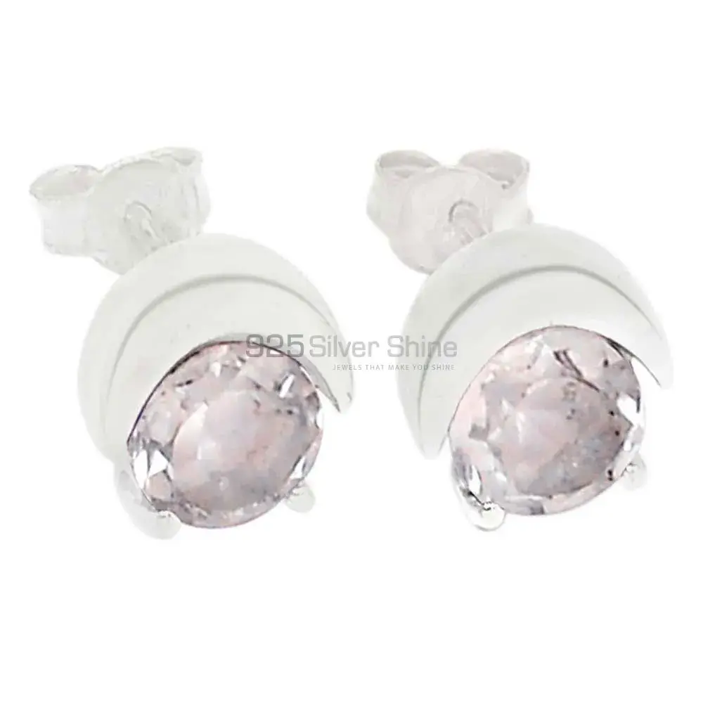 925 Sterling Silver Earrings Manufacturer In Genuine Crystal Gemstone 925SE331
