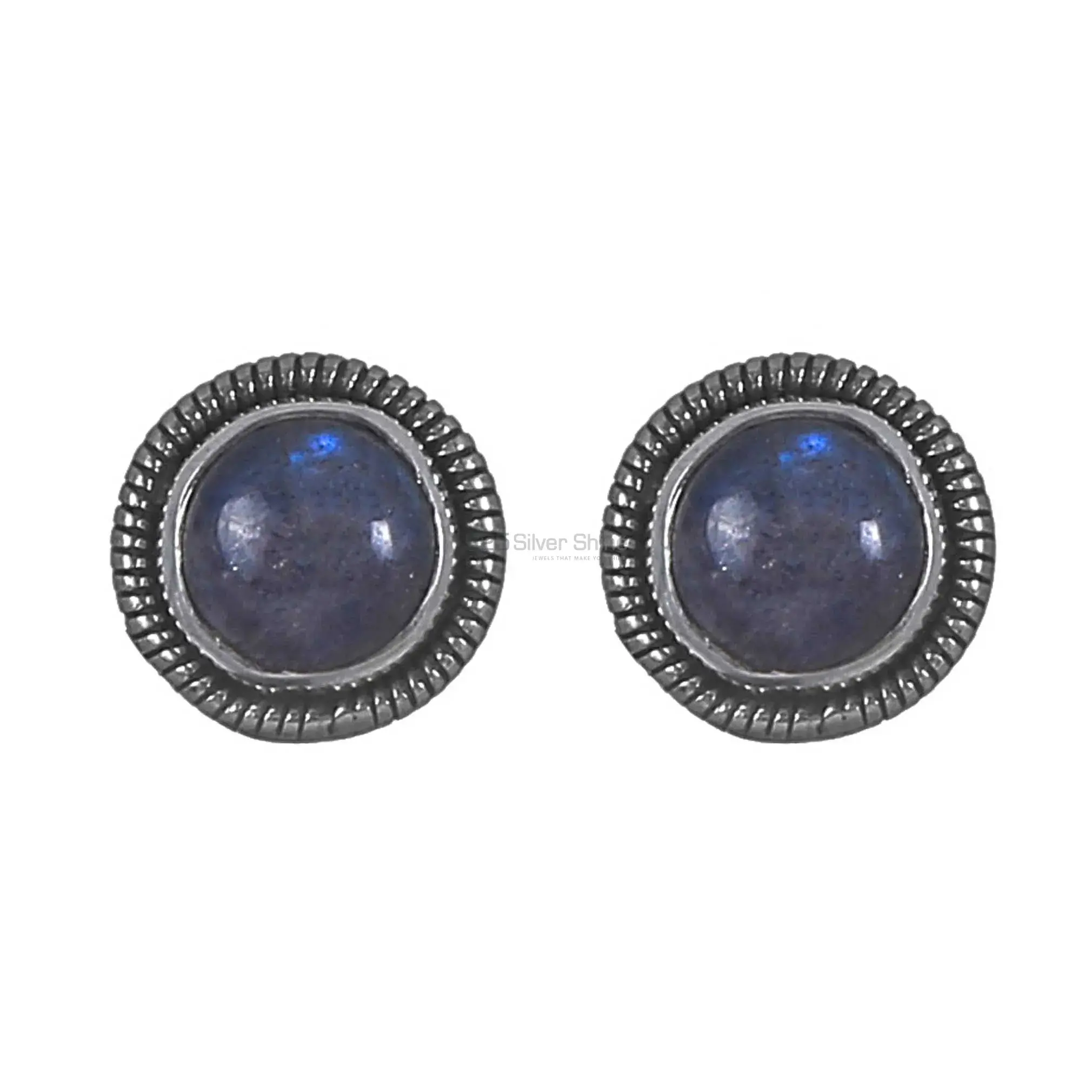 925 Sterling Silver Earrings Manufacturer In Semi Precious Labradorite Gemstone 925SE251