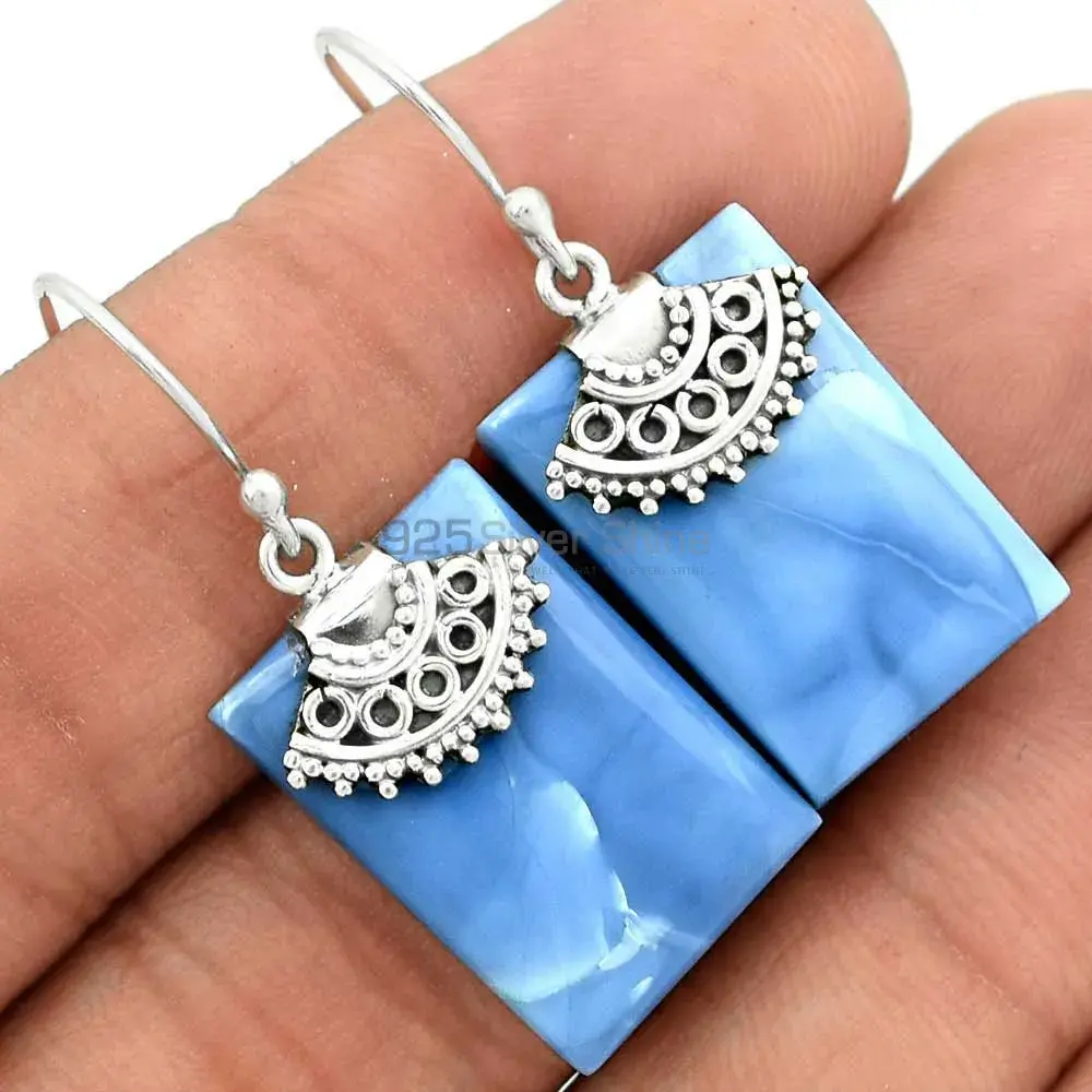 925 Sterling Silver Earrings Suppliers In Natural Agate Gemstone 925SE2512_1
