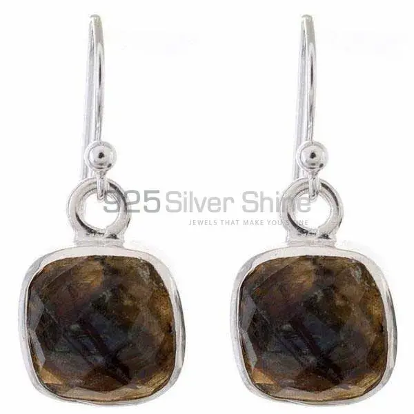 925 Sterling Silver Earrings Wholesaler In Natural Labradorite Gemstone 925SE1180