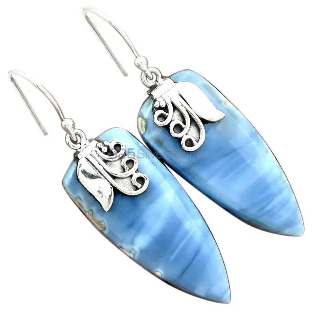 925 Sterling Silver Earrings Wholesaler In Semi Precious Agate Gemstone 925SE2510_0