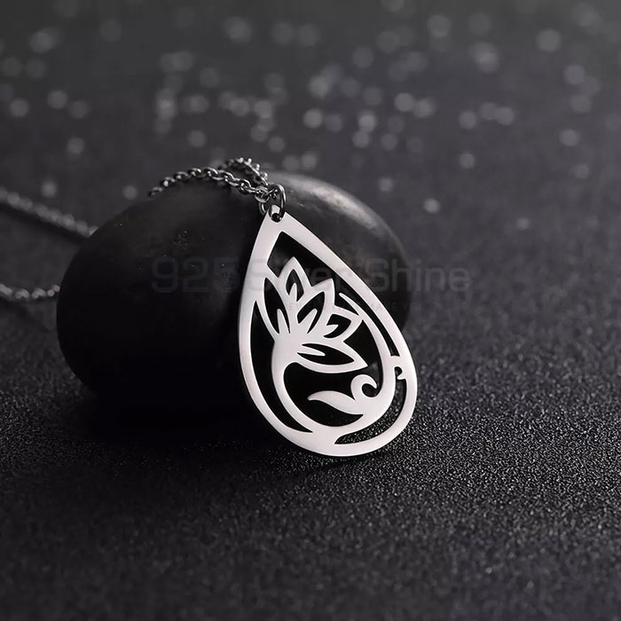 925 Sterling Silver Geometric Minimalist Necklace GMMN291
