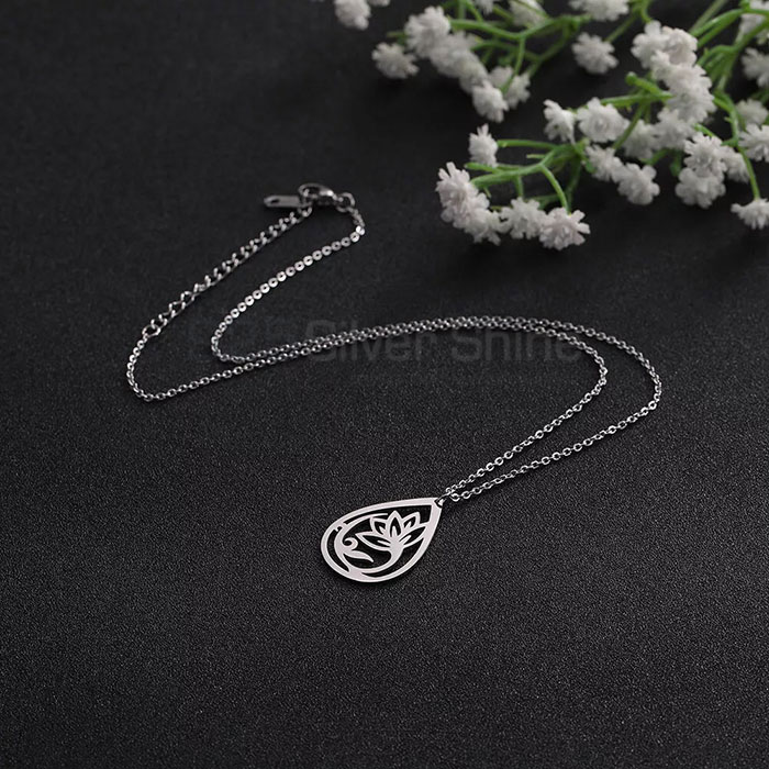 925 Sterling Silver Geometric Minimalist Necklace Collections GMMN291_0