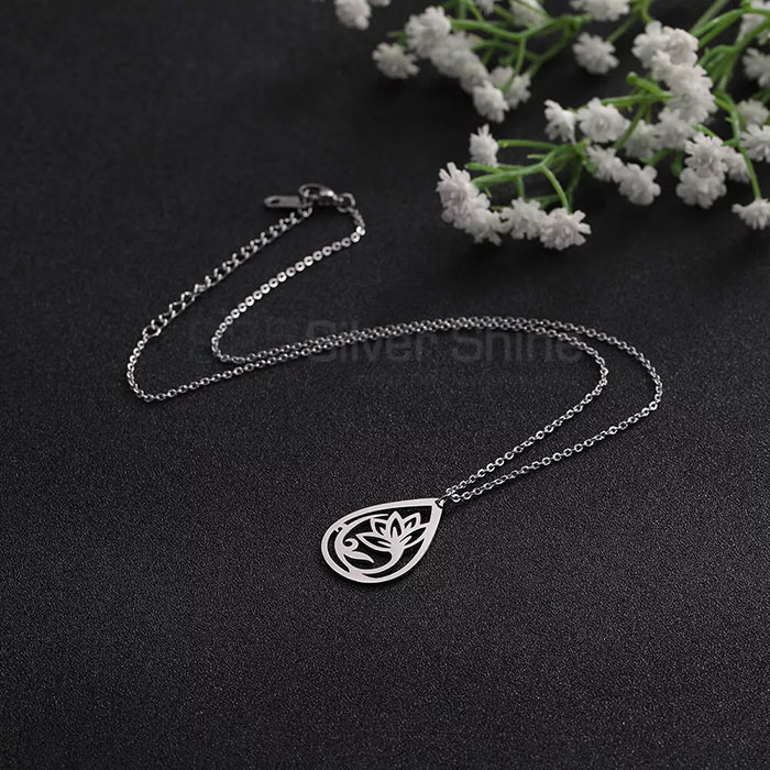 925 Sterling Silver Geometric Minimalist Necklace GMMN291_0