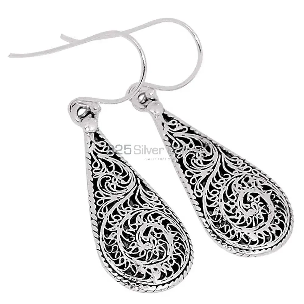 925 Sterling Silver Handmade Earrings Exporters 925SE2859