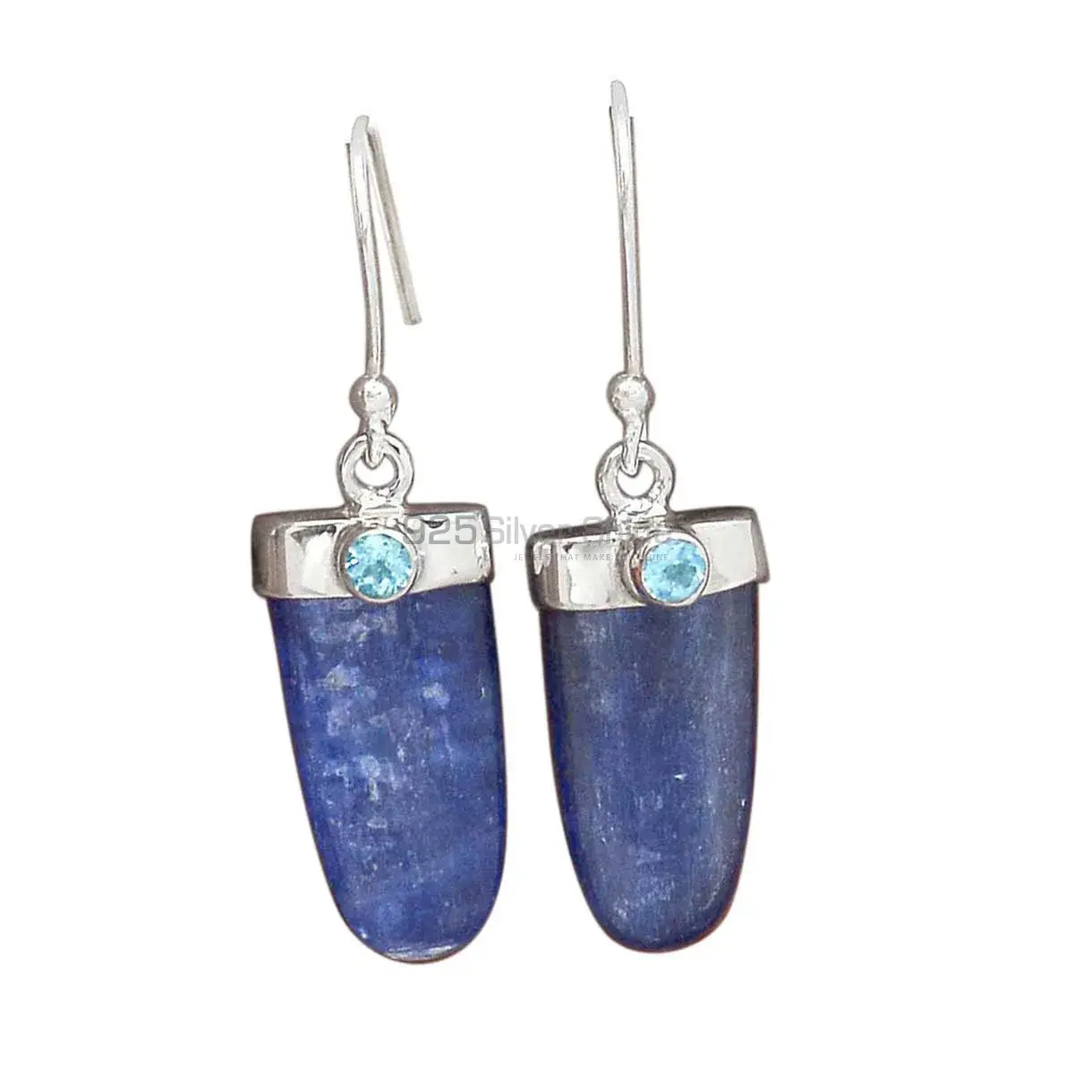 925 Sterling Silver Handmade Earrings In Multi Gemstone Jewelry 925SE2780