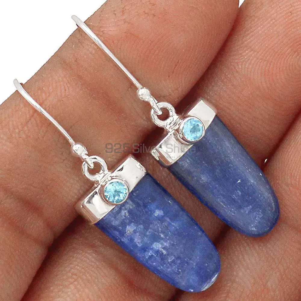 925 Sterling Silver Handmade Earrings In Multi Gemstone Jewelry 925SE2780_1