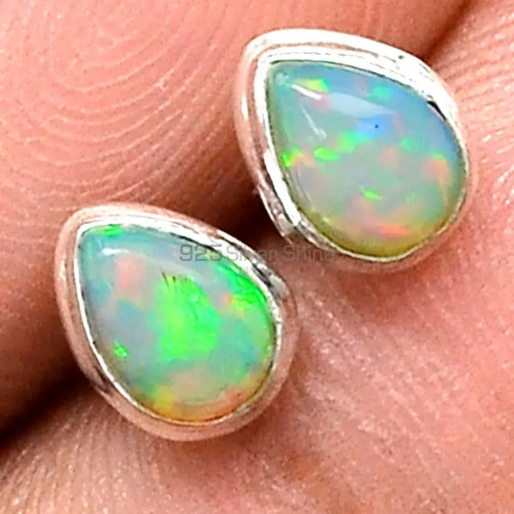 925 Sterling Silver Handmade Earrings Manufacturer In Opal Gemstone Jewelry 925SE2065_0