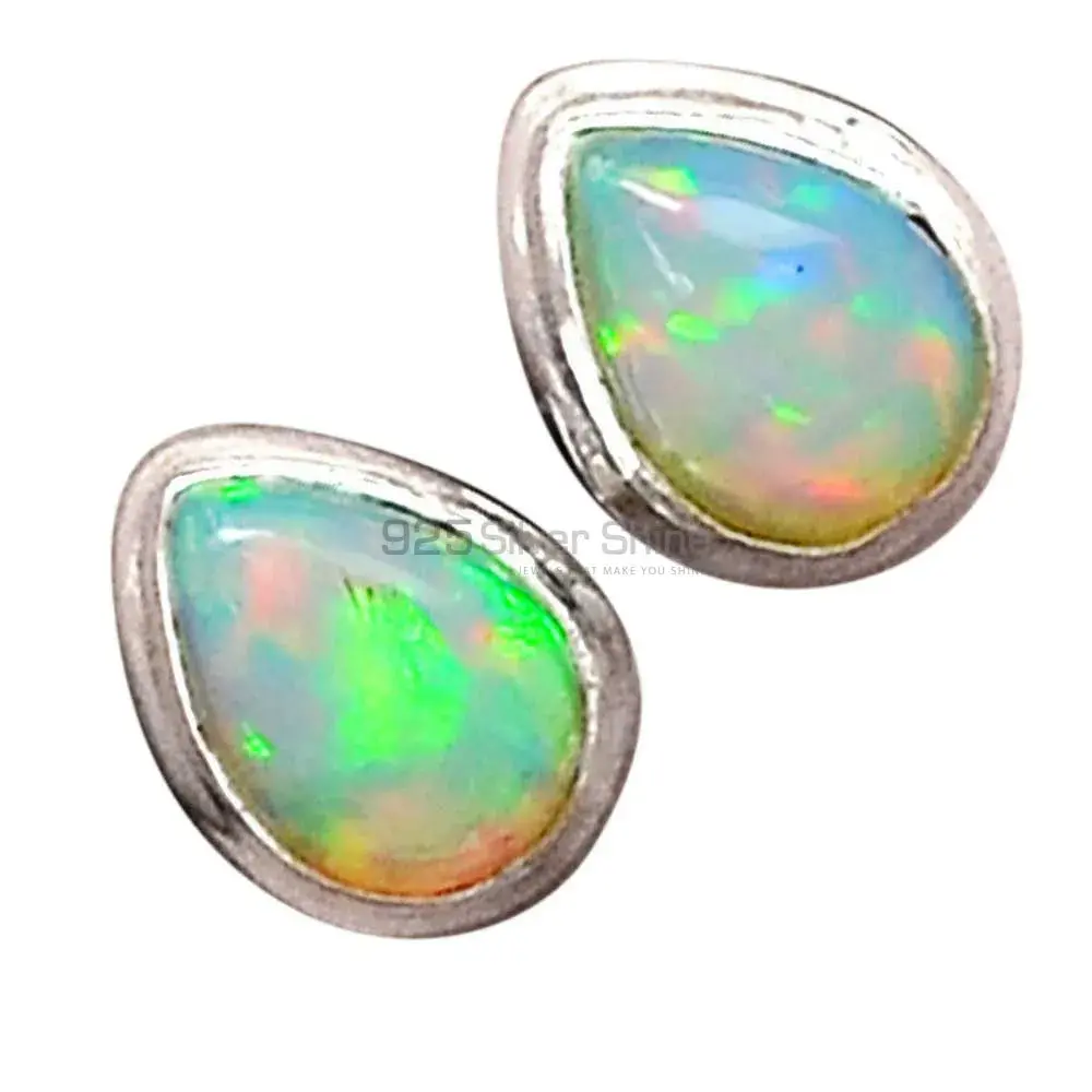 925 Sterling Silver Handmade Earrings In Opal Gemstone Jewelry 925SE2065_1
