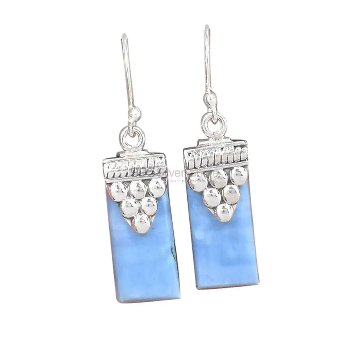 925 Sterling Silver Handmade Earrings In Agate Gemstone Jewelry 925SE2461_0