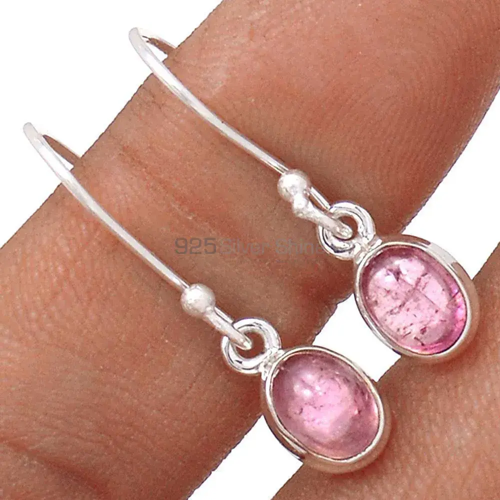 925 Sterling Silver Handmade Earrings Suppliers In Garnet Gemstone Jewelry 925SE2691_1
