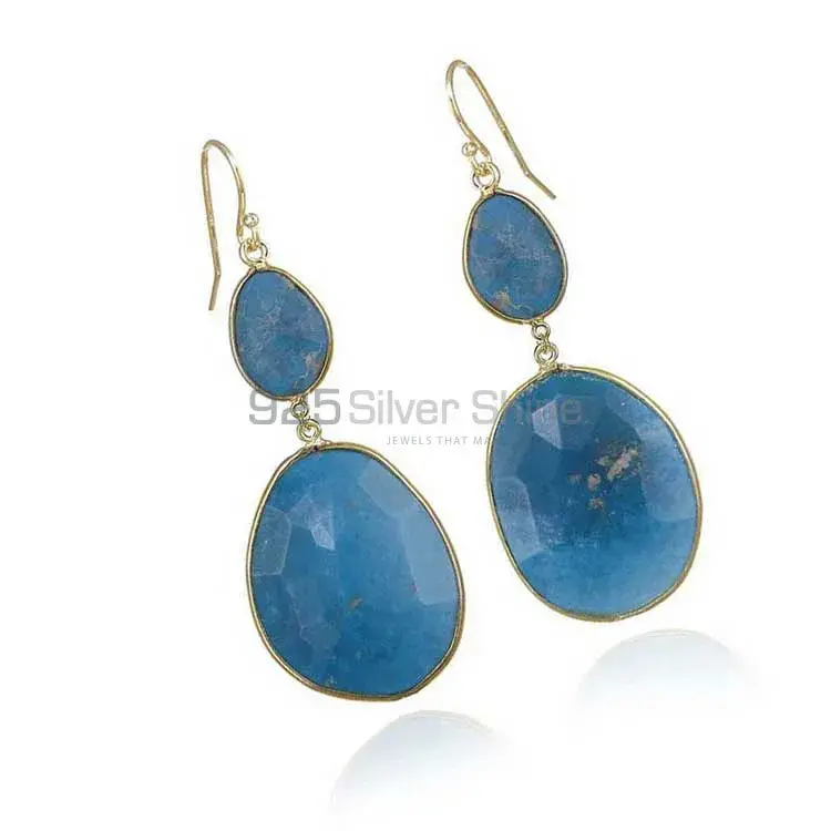 925 Sterling Silver Handmade Earrings Suppliers In Lapis Gemstone Jewelry 925SE1886_0