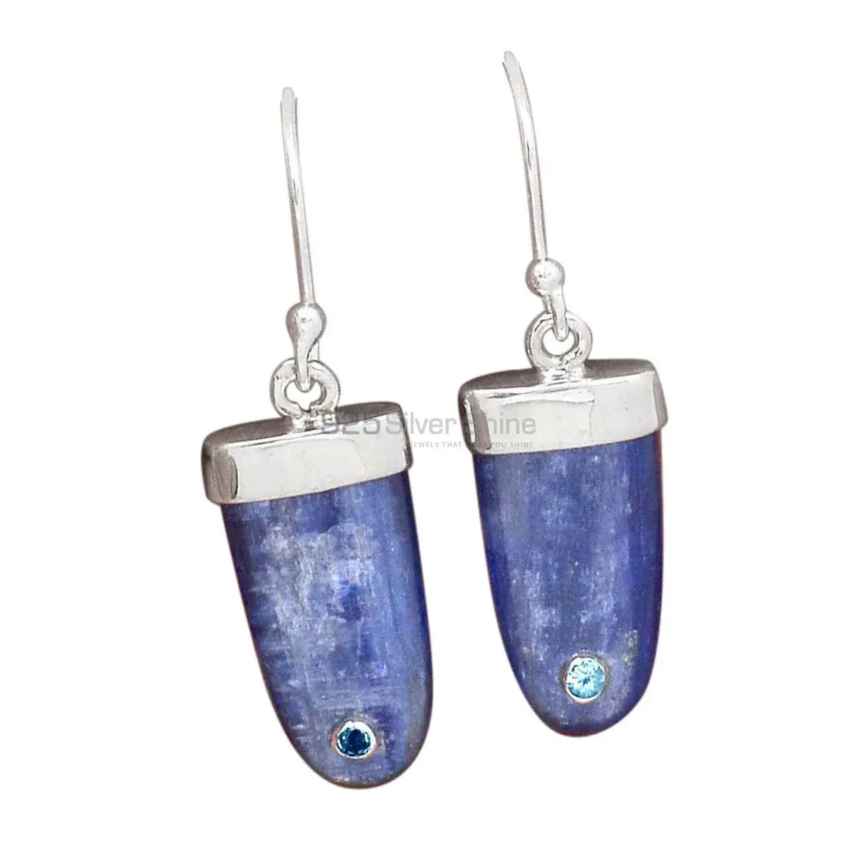 925 Sterling Silver Handmade Earrings In Multi Gemstone Jewelry 925SE2779_0