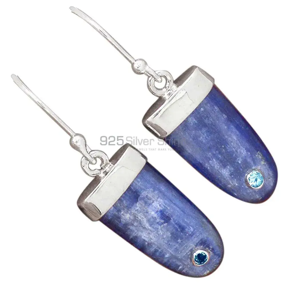 925 Sterling Silver Handmade Earrings In Multi Gemstone Jewelry 925SE2779_1