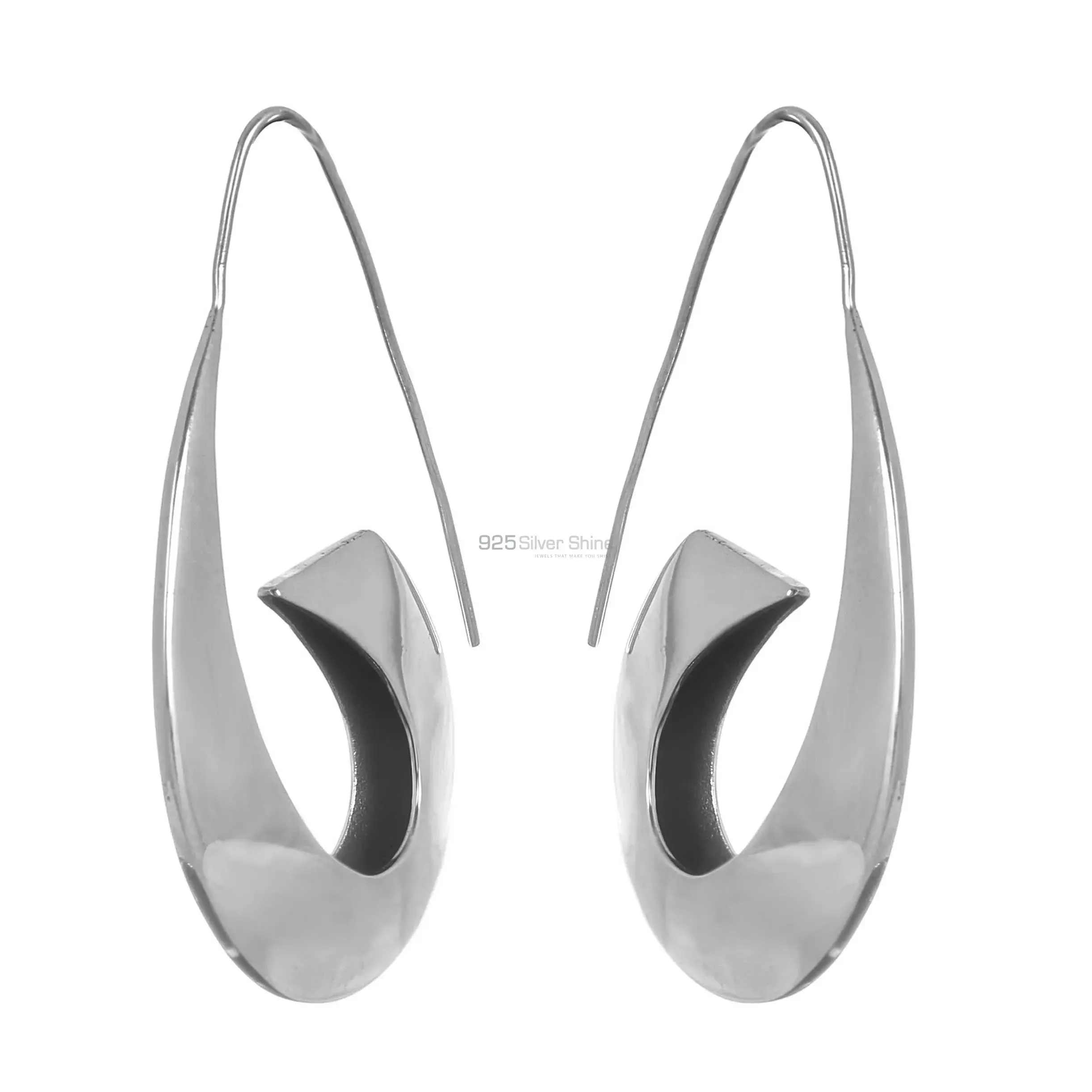 925 Sterling Silver Handmade Earrings 925SE242_2