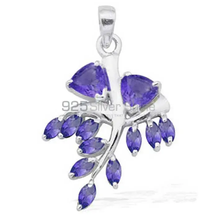 925 Sterling Silver Handmade Pendants In Amethyst Gemstone Jewelry 925SP1666