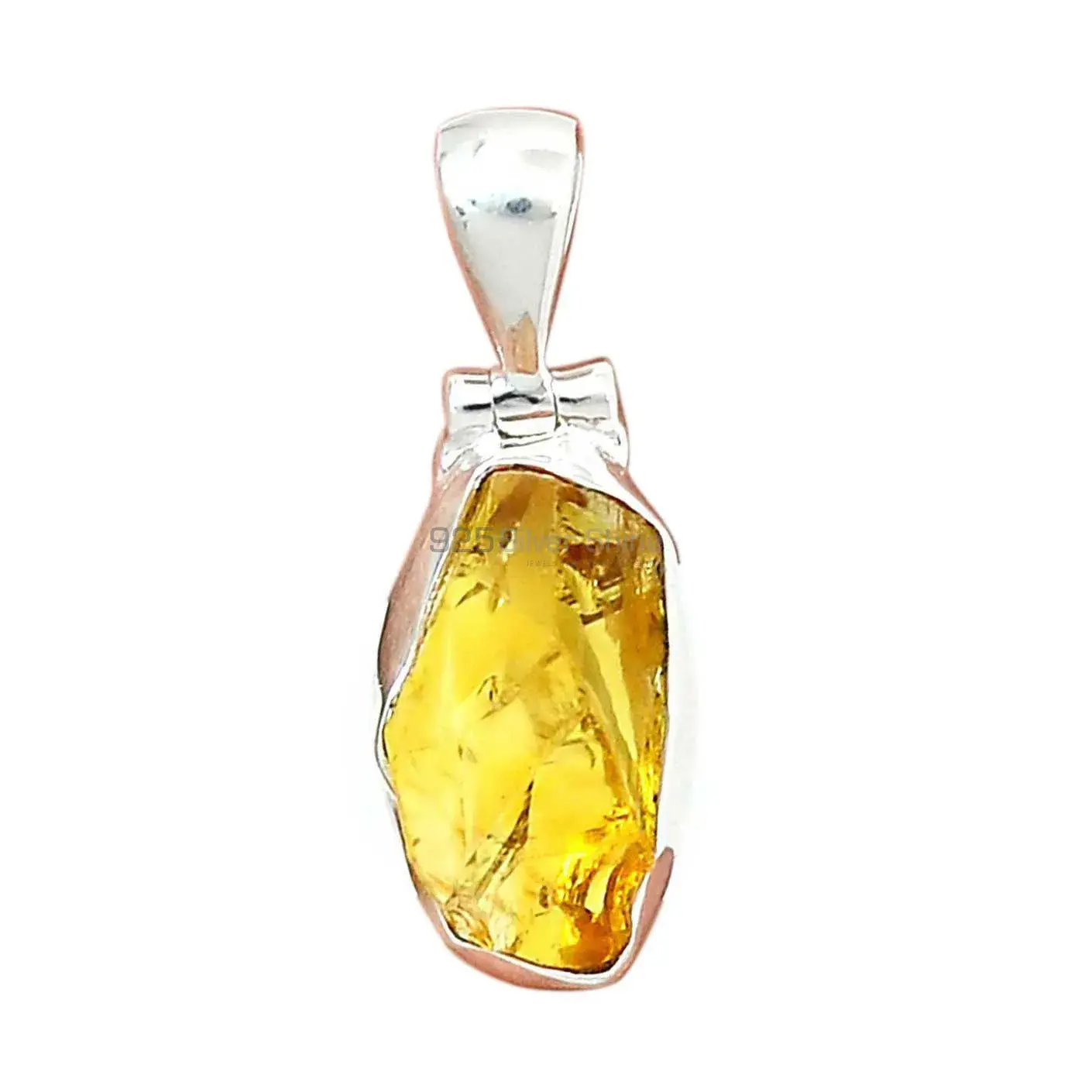 925 Sterling Silver Handmade Pendants In Citrine Gemstone Jewelry 925SP189-3_12