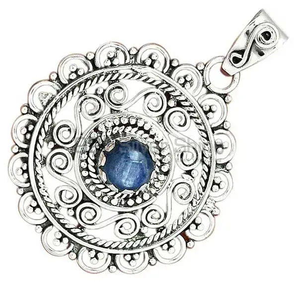925 Sterling Silver Handmade Pendants In Kyanite Gemstone Jewelry 925SP19-2_3