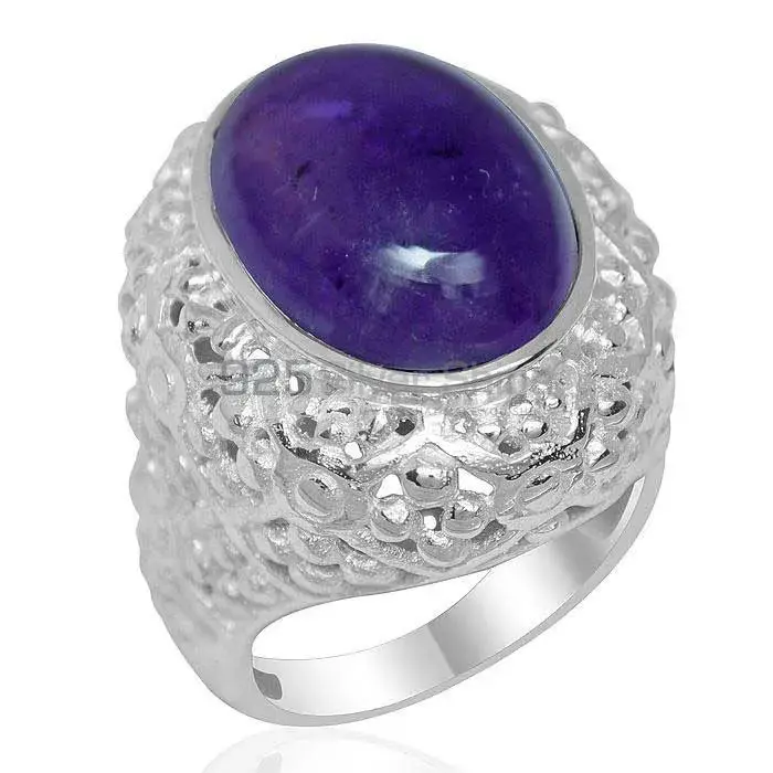 Wholesale Amethyst Sterling Silver Rings 925SR1954