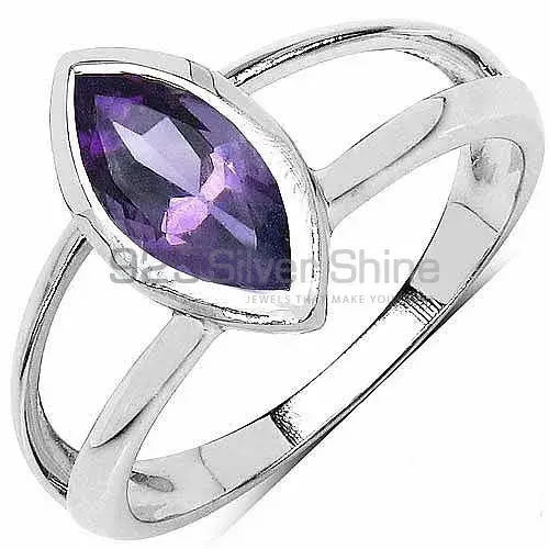 Sterling Silver Amethyst Anniversary Rings 925SR3069