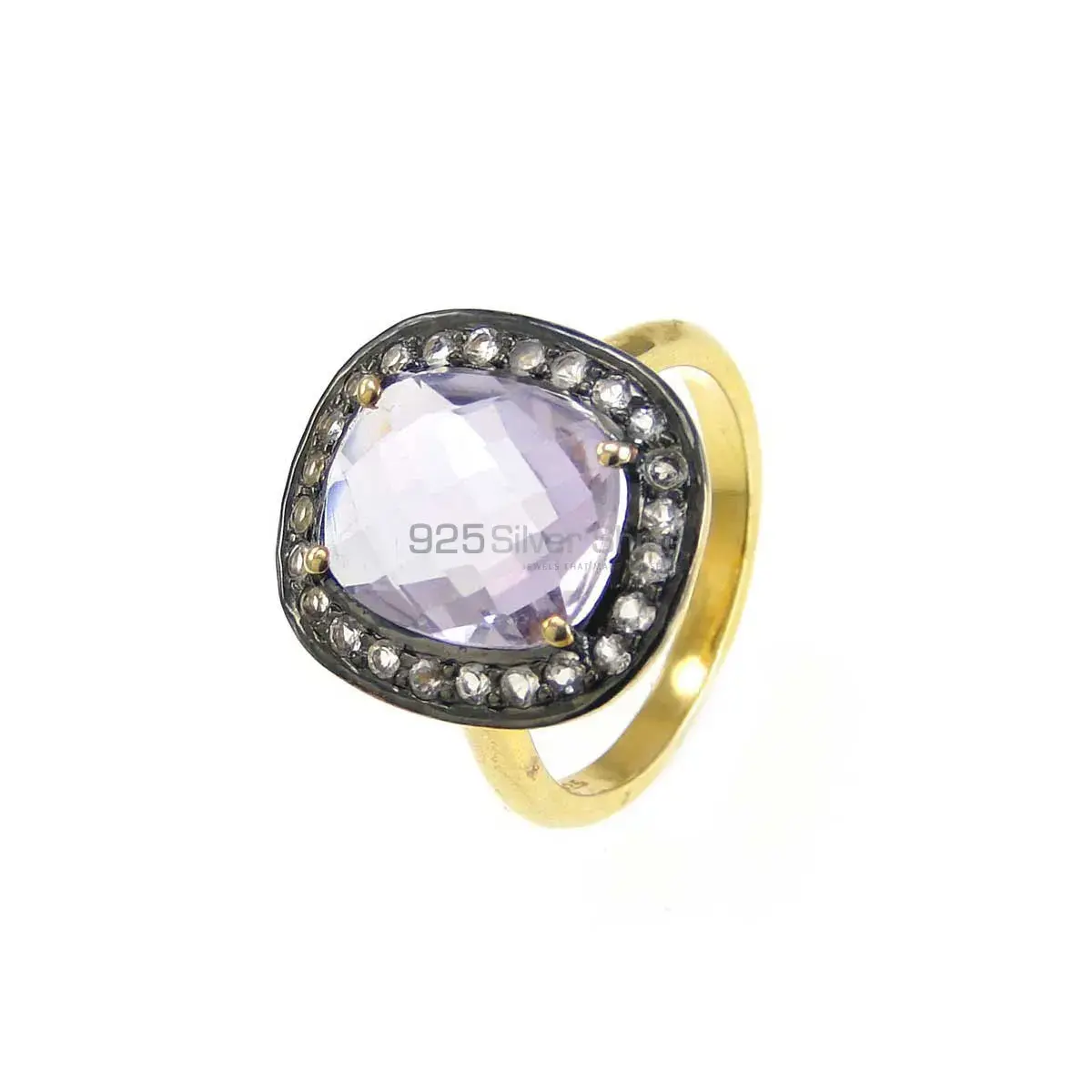 Sterling Silver Amethyst Gemstone Rings 925SR3794