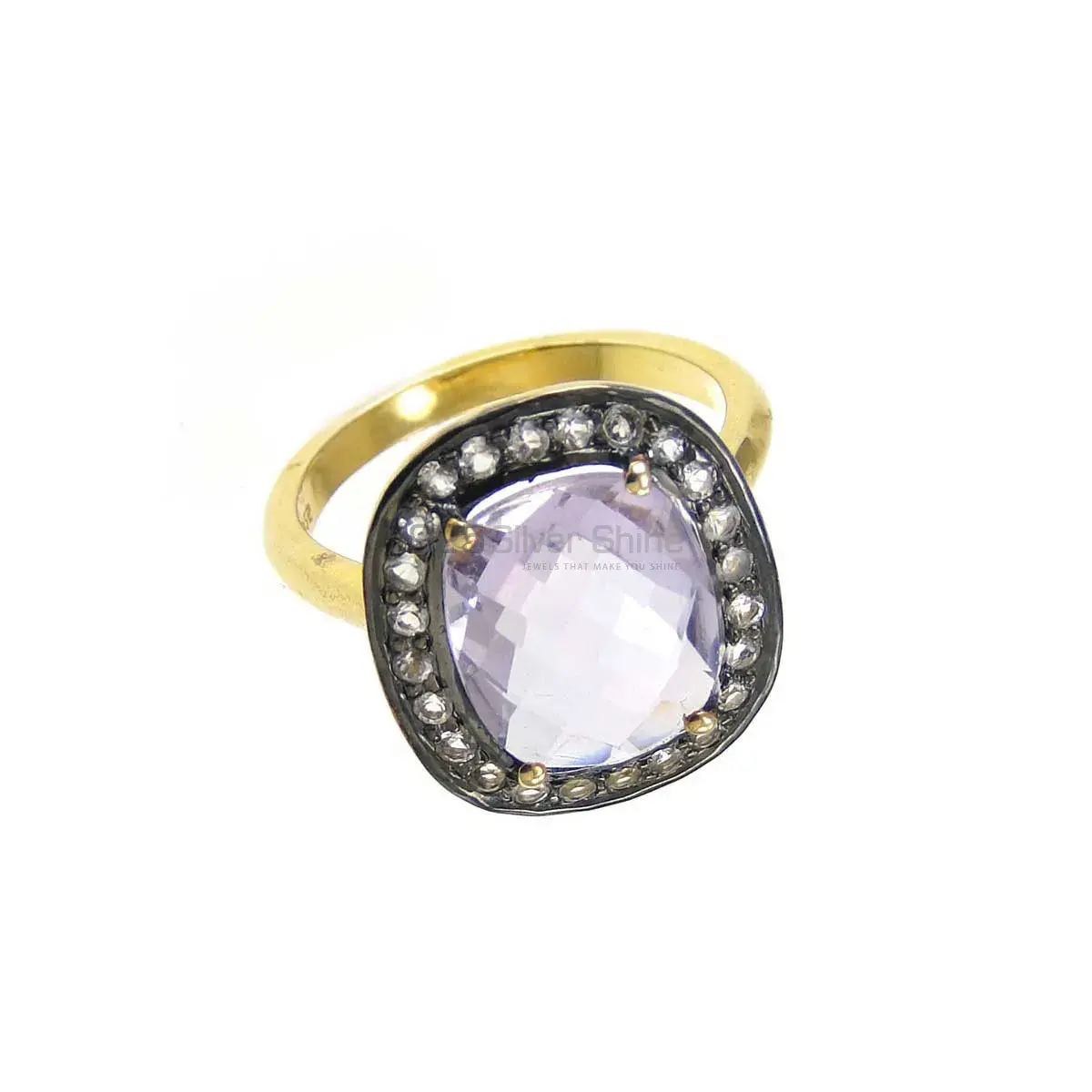 Sterling Silver Amethyst Gemstone Rings 925SR3794_0