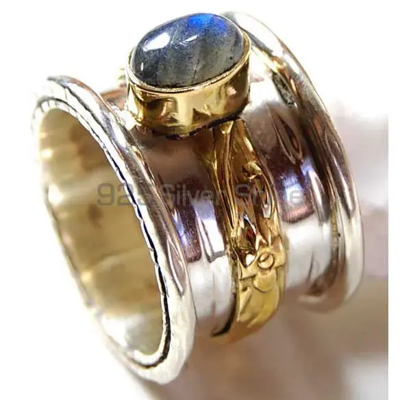 925 Sterling Silver Handmade Rings In Labradorite Gemstone Jewelry 925SR3715_0