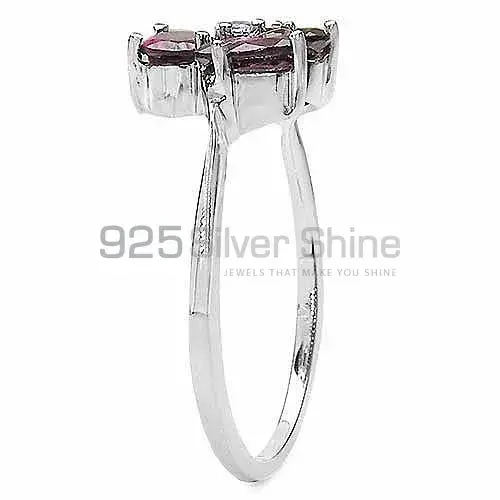 925 Sterling Silver Handmade Rings In Rhodonite Gemstone Jewelry 925SR3148_1