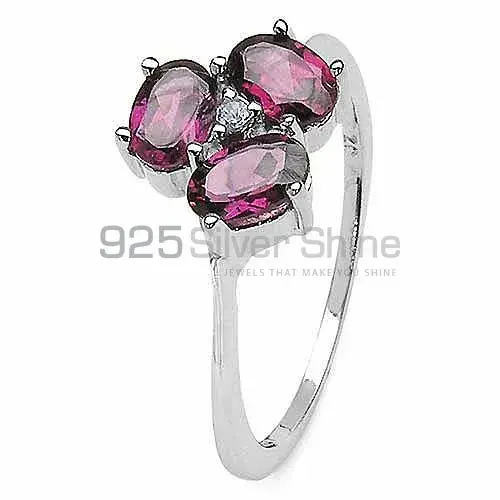 925 Sterling Silver Handmade Rings In Rhodonite Gemstone Jewelry 925SR3148_2