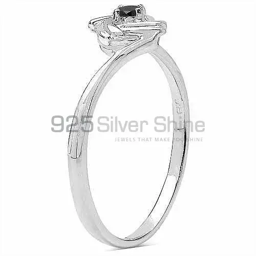 925 Sterling Silver Handmade Rings In Black Onyx Gemstone Jewelry 925SR3240_0