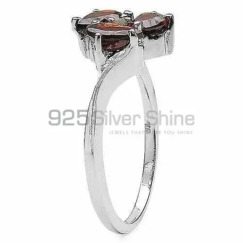 925 Sterling Silver Handmade Rings In Garnet Gemstone Jewelry 925SR3146_4
