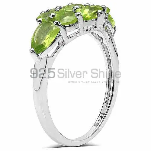 925 Sterling Silver Handmade Rings Manufacturer In Peridot Gemstone Jewelry 925SR3319_0