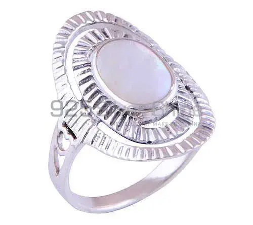 925 Sterling Silver Handmade Rings Manufacturer In Rainbow Moonstone Jewelry 925SR2909