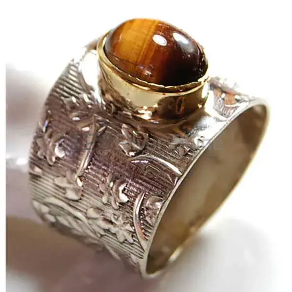 925 Sterling Silver Handmade Rings Manufacturer In Tiger's Eye Gemstone Jewelry 925SR3713