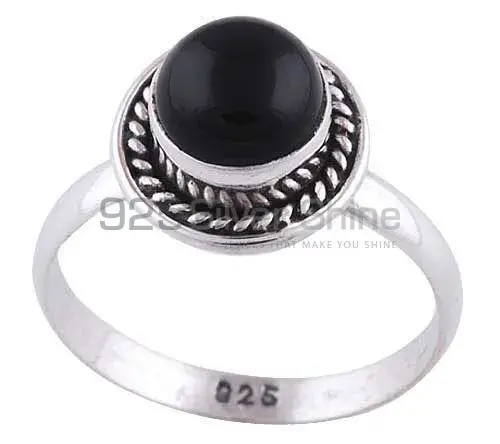 925 Sterling Silver Handmade Rings In Black Onyx Gemstone Jewelry 925SR2831