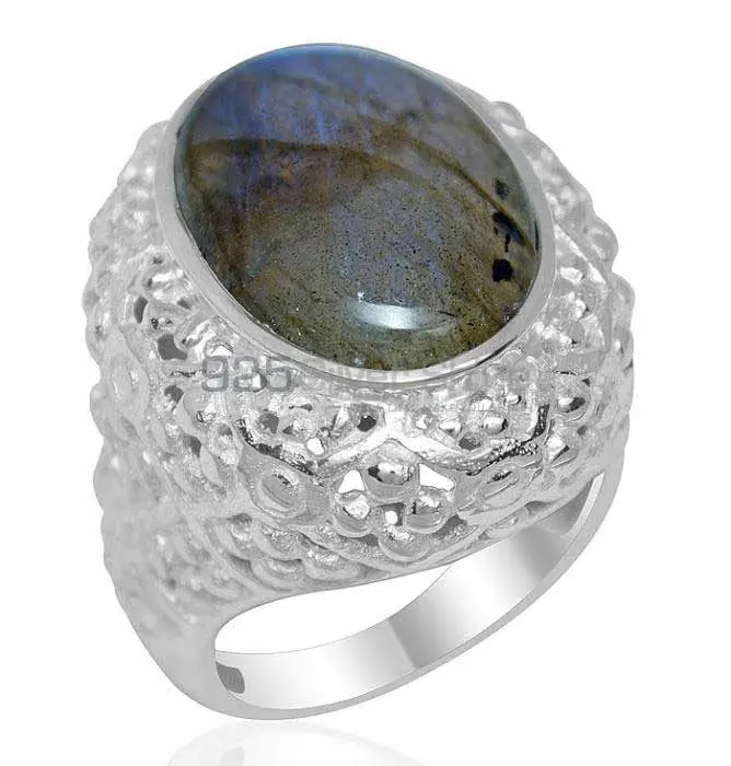 925 Sterling Silver Handmade Rings In Labradorite Gemstone Jewelry 925SR1953_0