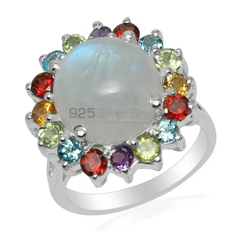 925 Sterling Silver Handmade Rings Suppliers In Multi Gemstone Jewelry 925SR1491_0