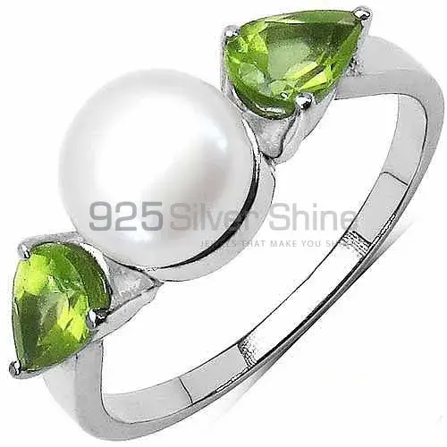 925 Sterling Silver Handmade Rings In Multi Gemstone Jewelry 925SR3068_0