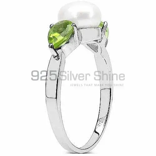 925 Sterling Silver Handmade Rings In Multi Gemstone Jewelry 925SR3068_1