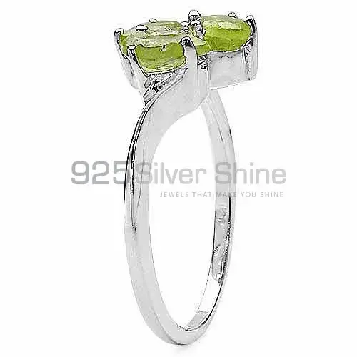 925 Sterling Silver Handmade Rings In Peridot Gemstone Jewelry 925SR3147_3