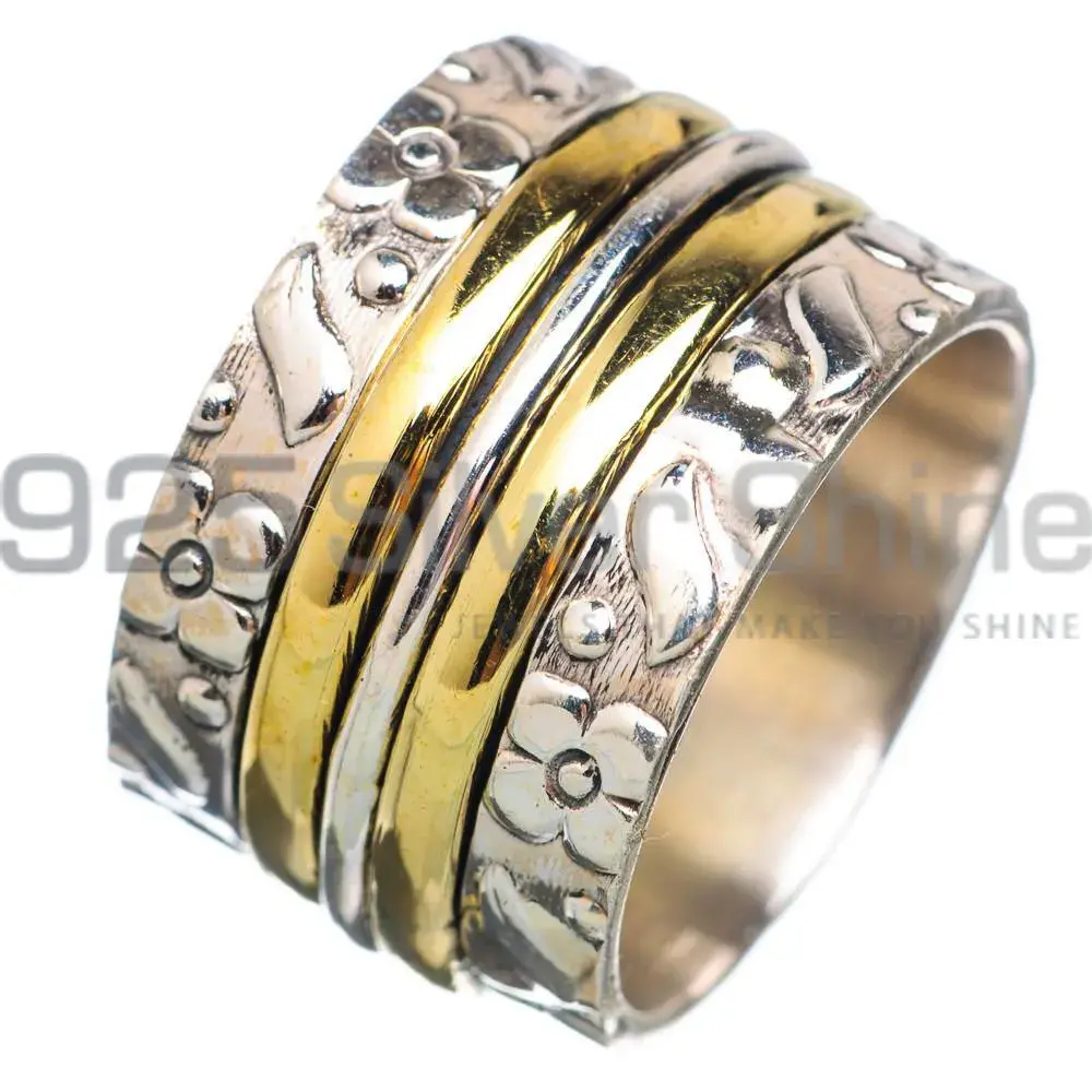 925 Sterling Silver Meditation Spinner Rings Jewelry SMR150